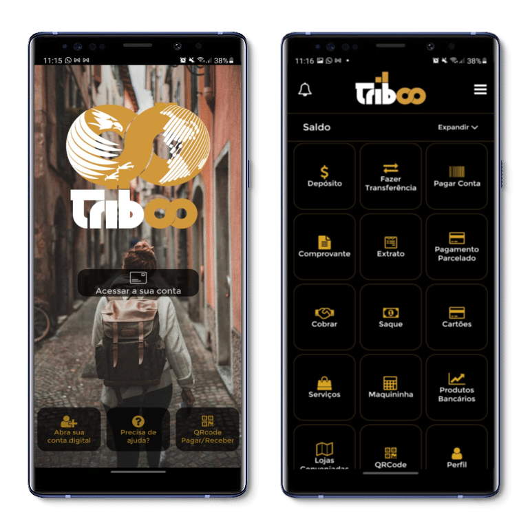 Conta Digital Triboo para smartphone Android